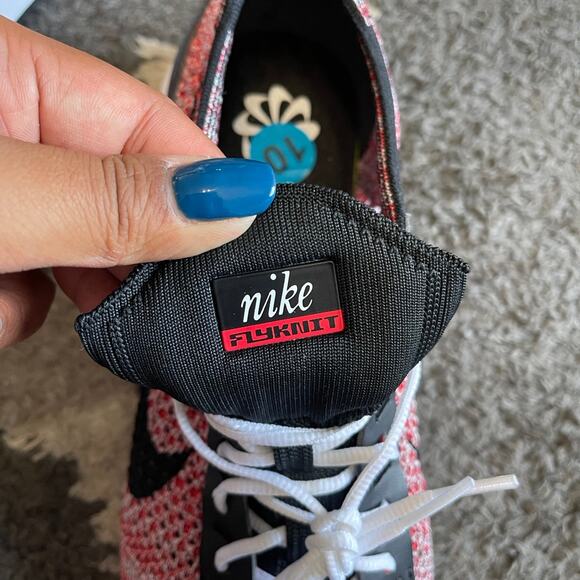 Nike Men's Air Max Flyknit University Red FD2764-600 Size 10 - Picture 3 of 6